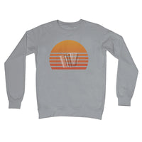 Sunset Accordion Crew Neck Sweatshirt