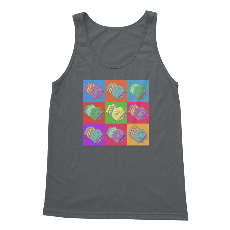 Warhol Style Concertinas Tank Top