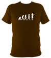 Evolution of Female Fiddle Players T-shirt