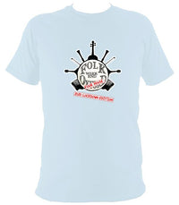 Folk Weekend: Oxford "2020 Lockdown Edition" T-Shirt - T-shirt - Light Blue - Mudchutney