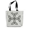 Celtic 4 sided knot Canvas Tote Bag