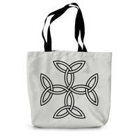 Celtic 4 sided knot Canvas Tote Bag