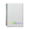 Rainbow Heartbeat Melodeon Notebook