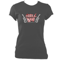 Fiddle Hero Women's Fitted T-shirt