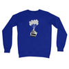 Banksy Style Accordion Crew Neck Sweatshirt