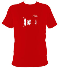 Lúnasa "Lá Nua" T-shirt - T-shirt - Red - Mudchutney