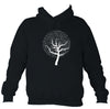 Musical Notes Tree Hoodie-Hoodie-French navy-Mudchutney