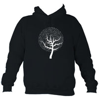 Musical Notes Tree Hoodie-Hoodie-French navy-Mudchutney