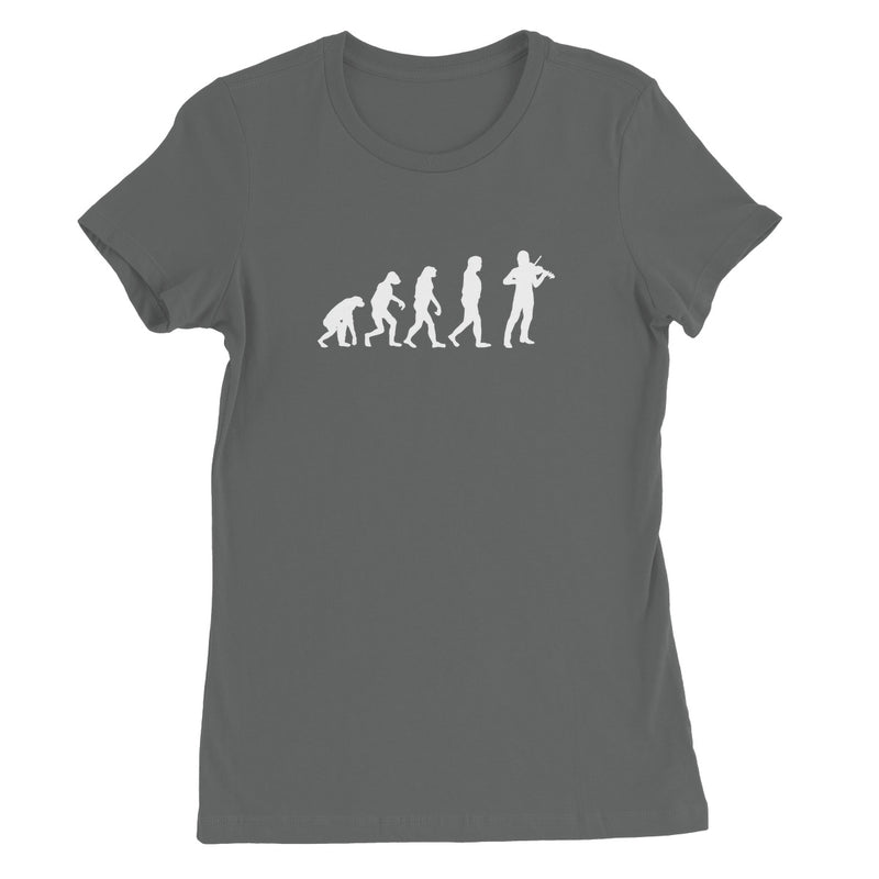 Evolution of Fiddle Players Women's T-Shirt