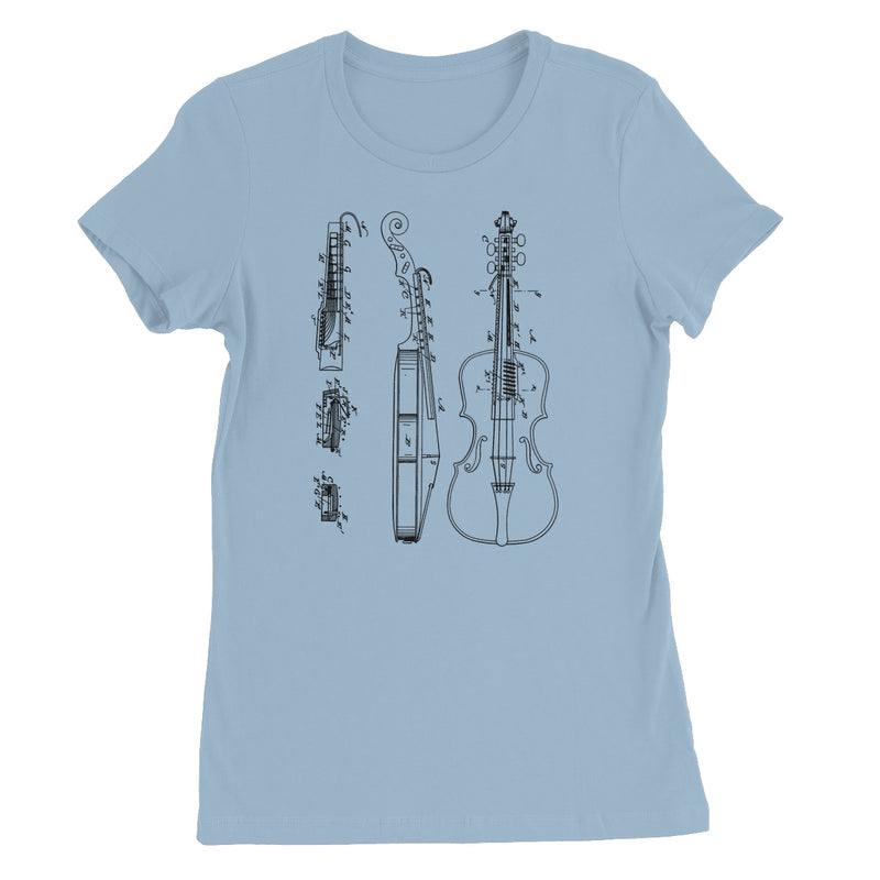 Fiddle Patent Women's T-Shirt