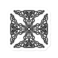 Complex Celtic Cross Sticker