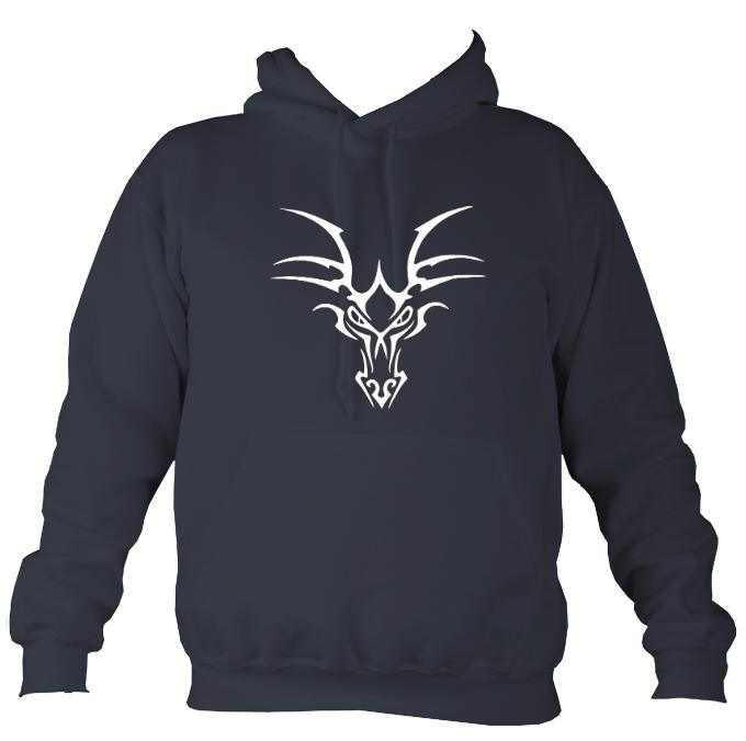 Tribal Animal Skull Hoodie-Hoodie-Denim-Mudchutney