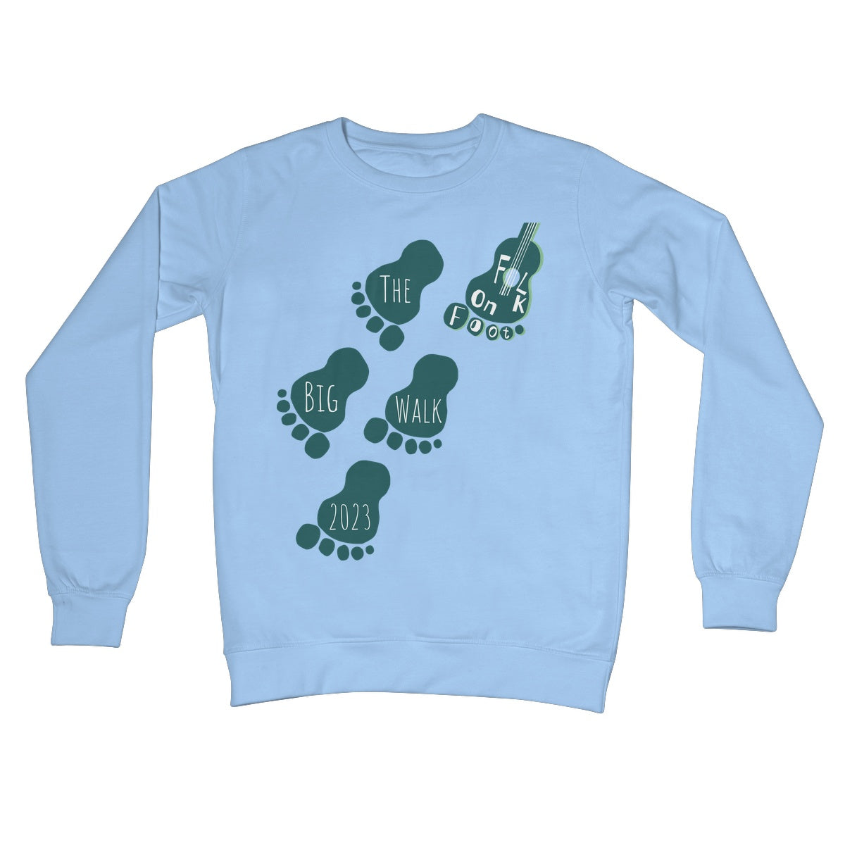 Folk on Foot - The Big Walk Crew Neck Sweatshirt