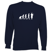 Evolution of Bagpipe Players Sweatshirt