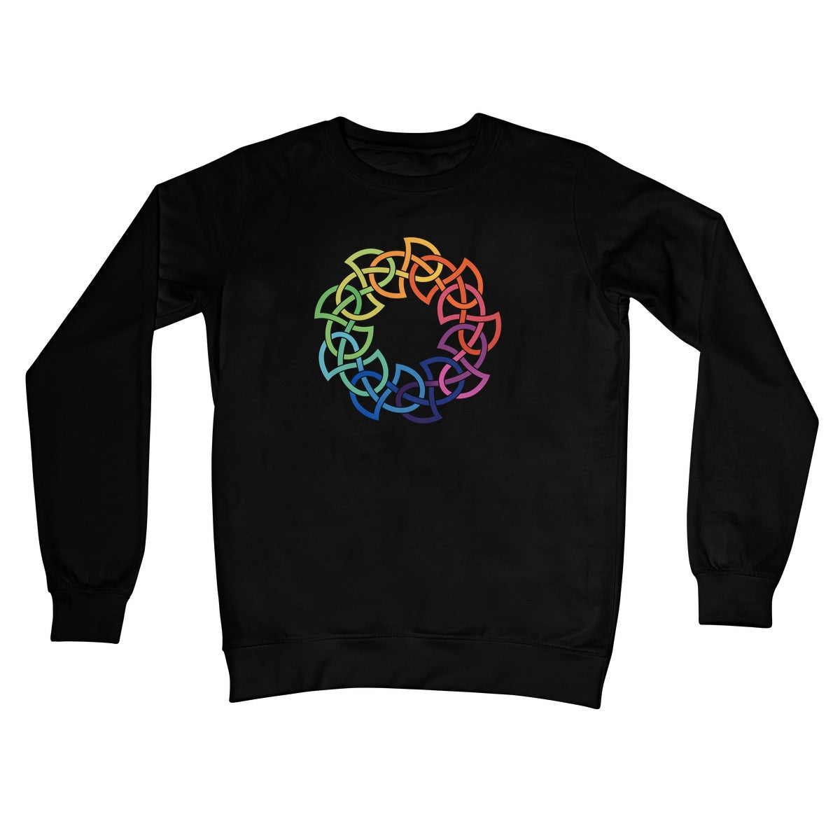 Rainbow Celtic Circle Sweatshirt