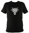Tribal Dragon Tattoo T-shirt - T-shirt - Black - Mudchutney