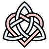 Woven Celtic Hearts Sticker