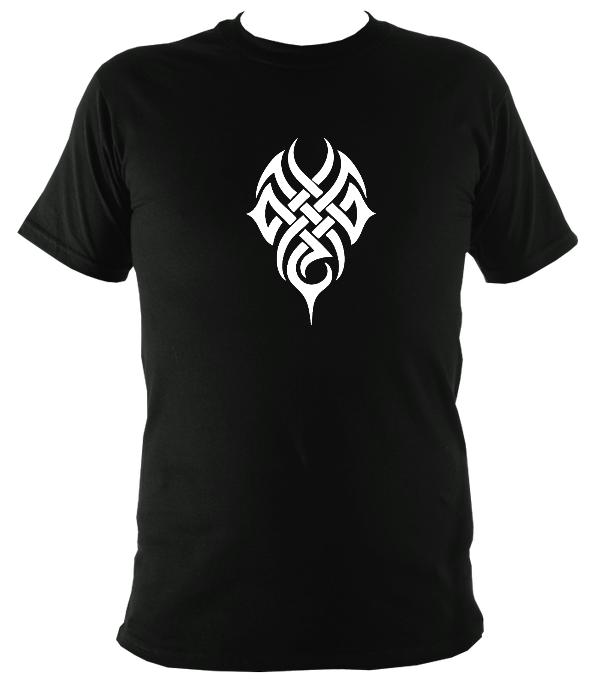 Woven Tribal Tattoo T-shirt - T-shirt - Black - Mudchutney