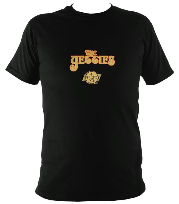 The Yetties "Proper Job" T-shirt - T-shirt - Black - Mudchutney