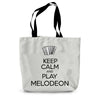 Keep Calm & Play Melodeon Canvas Tote Bag
