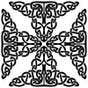 Complex Celtic Cross Sticker