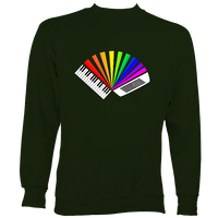 Rainbow Piano Accordion Sweatshirt