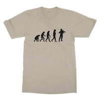 Evolution of Fiddle Players T-Shirt