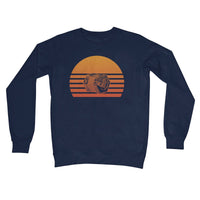 Sunset Concertina Crew Neck Sweatshirt