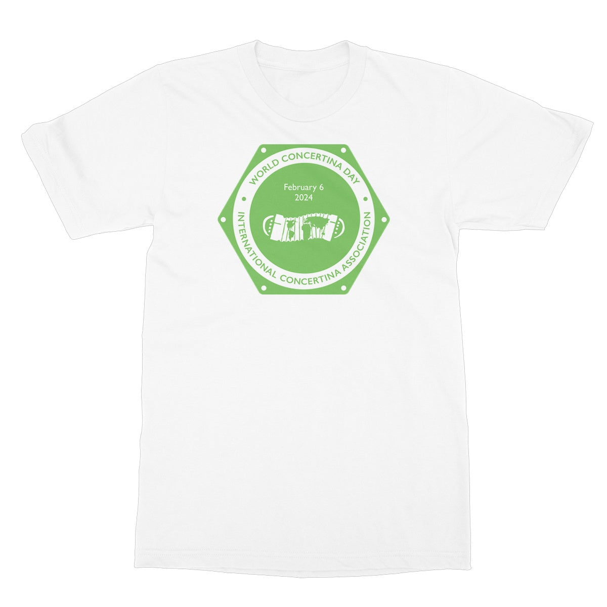 World Concertina Day 2024 T-shirt