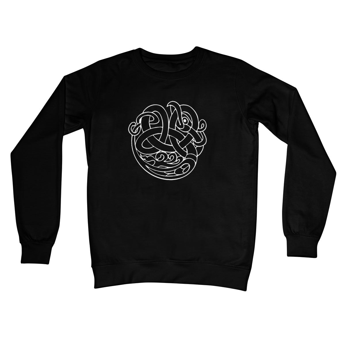 Celtic Woven Bird Crew Neck Sweatshirt