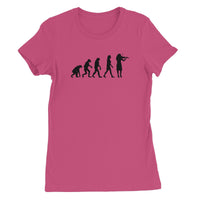 Evolution of Female Fiddle Players Women's Favourite T-Shirt