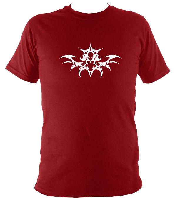 Tribal Tattoo T-shirt - T-shirt - Antique Cherry Red - Mudchutney
