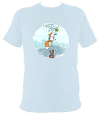 Cambridge Folk Festival - Design 10 - T-shirt - T-shirt - Light Blue - Mudchutney