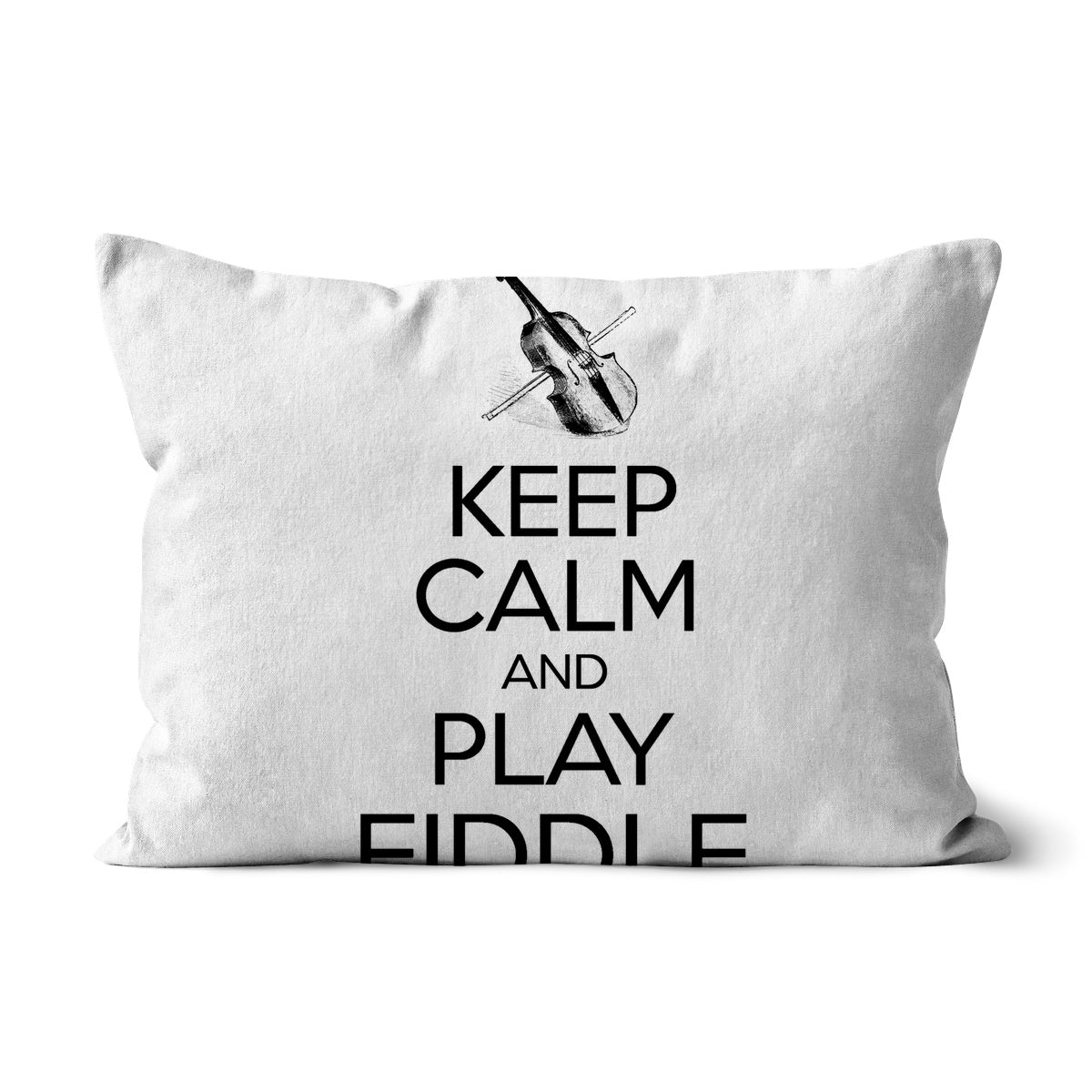 Keep Calm & Play Fiddle Cushion