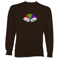 Rainbow Concertina Sweatshirt