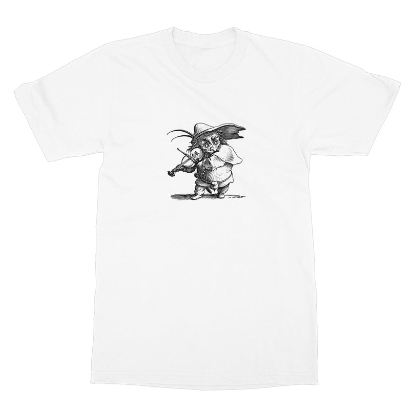 Goblin Playing Fiddle Softstyle T-Shirt
