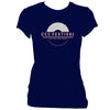 update alt-text with template Ciaran's Corona Collabs Ladies Fitted T-shirt - T-shirt - Navy - Mudchutney