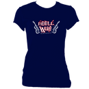 Fiddle Hero Women's Fitted T-shirt