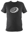 Spiral Blocks T-shirt - T-shirt - Dark Heather - Mudchutney