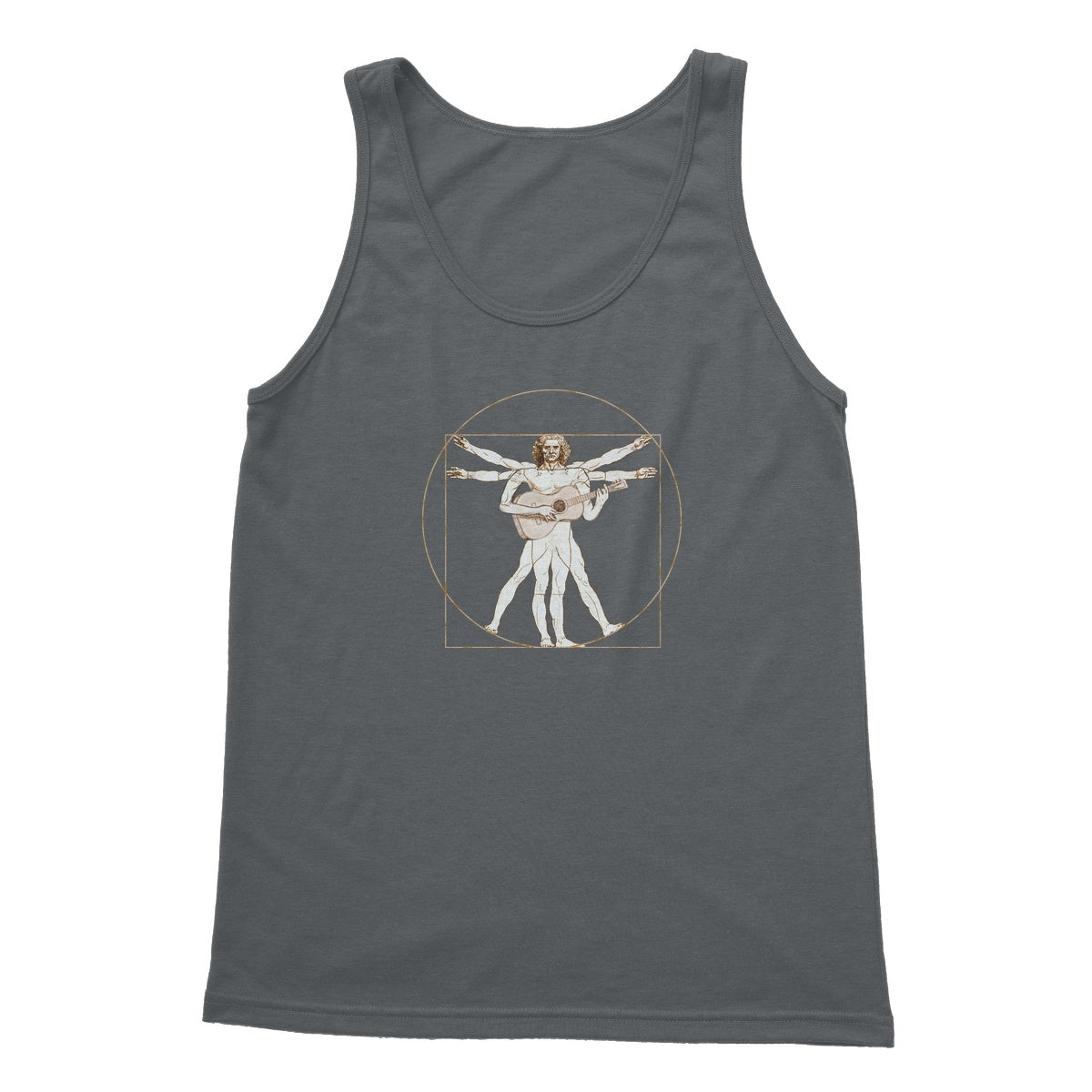 Da Vinci Guitar Tank Top