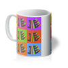 Warhol Style Accordions Mug