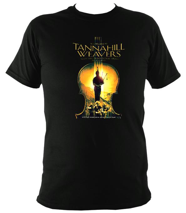 Tannahill Weavers T-shirt - T-shirt - Black - Mudchutney