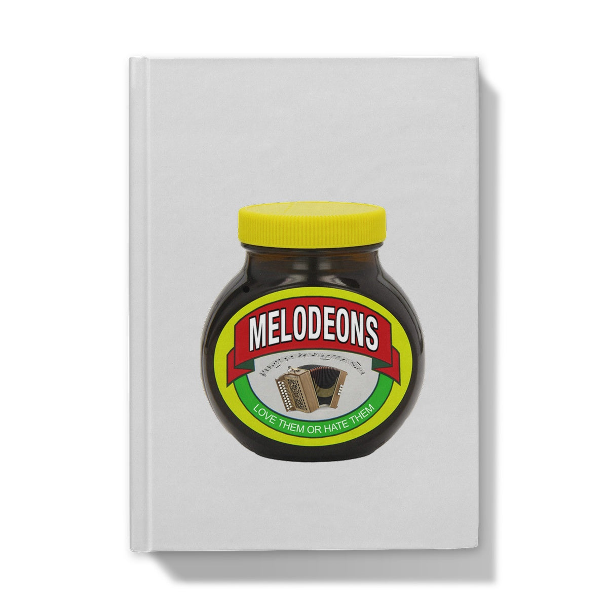 Love Hate Melodeons Hardback Journal