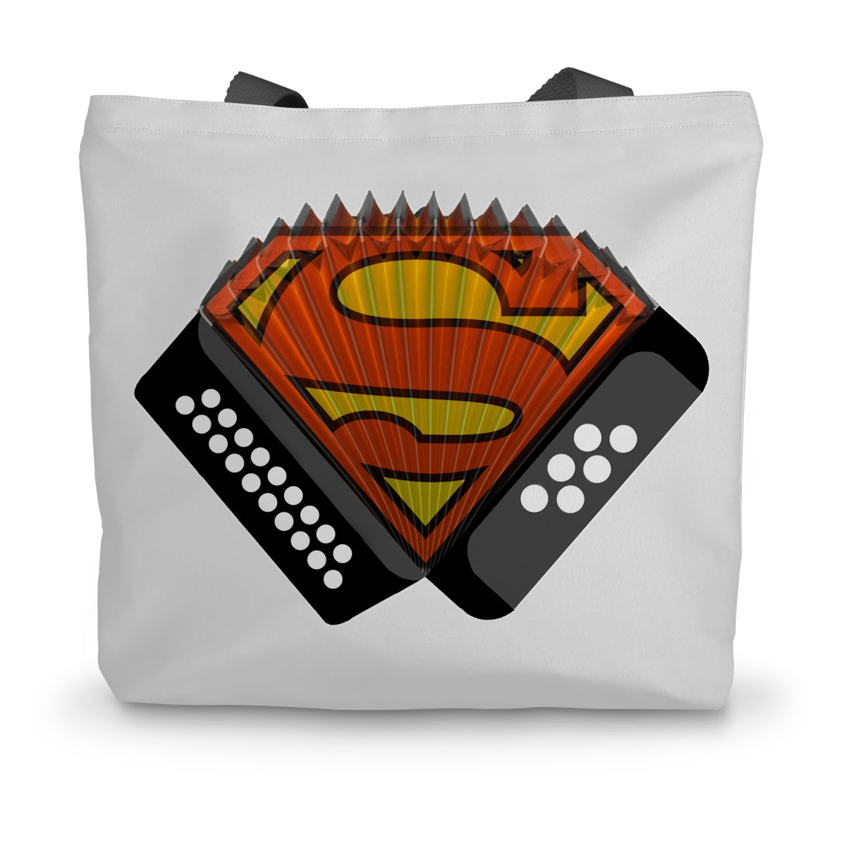 Melodeon Superman Canvas Tote Bag