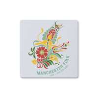 Manchester Folk Festival 2023 Coaster