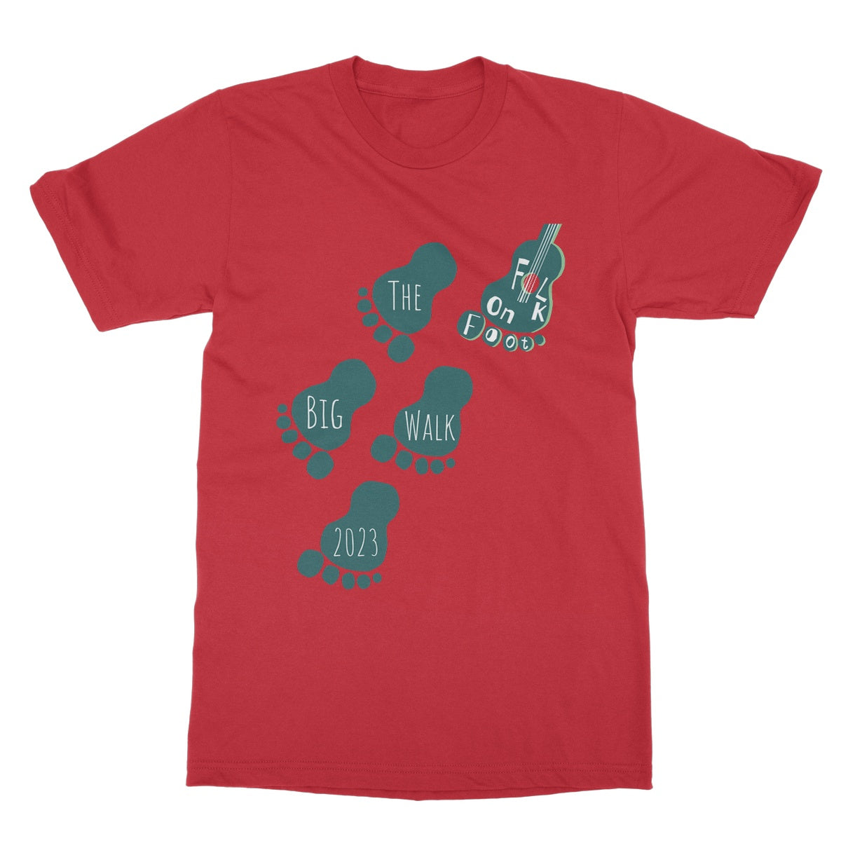 Folk on Foot - The Big Walk T-Shirt