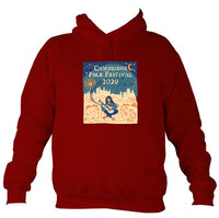 Cambridge Folk Festival - Design 6 - Hoodie-Hoodie-Red hot chilli-Mudchutney