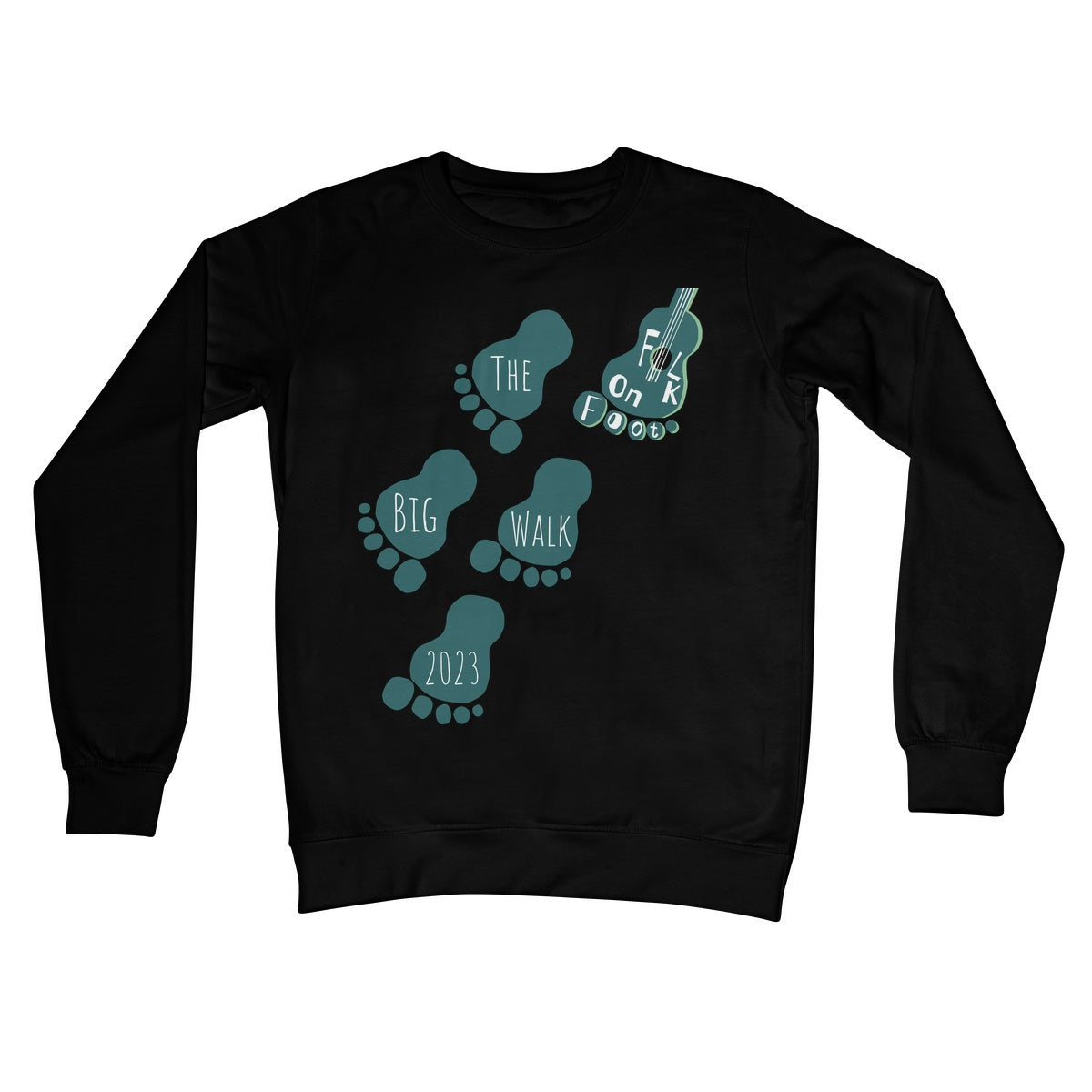 Folk on Foot - The Big Walk Crew Neck Sweatshirt