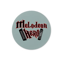 Melodeon Hero Glass Chopping Board