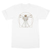 Da Vinci Vitruvian Man Accordion T-Shirt